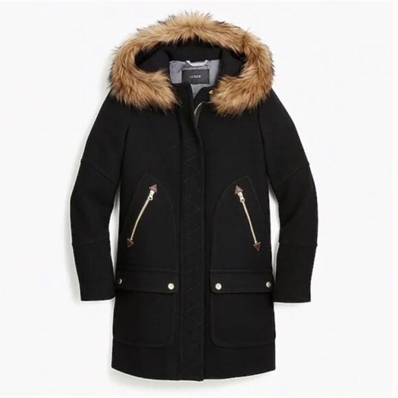 J.CREW Chateau Stadium Cloth Parka - Picture 1 of 10